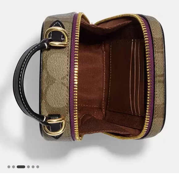 Disney X Coach Eva Phone Crossbody In Signature Canvas with Patches - Picture 3 of 5